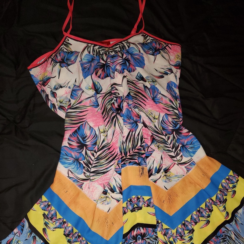 FUN Multicolor Vacation Dress